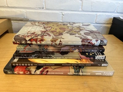 5 libros de fábulas de lujo HC y TPB Willingham Vertigo Foto 1 de 4