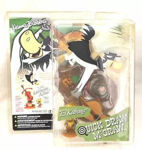 NOS Quick Dreaw McGraw Hanna-Barbera Series 1 McFarlane Toys & El Kabong Guitar - Picture 1 of 5
