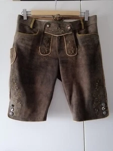 Trachtenhose, Lederhose Spieth & Wensky, kurz, Neuwertig - Bild 1 von 11
