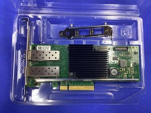 X710DA2G1P5 Intel X710-DA2 Dual Port 10GB SFP PCIe Network Adapter both brackets - Picture 1 of 2
