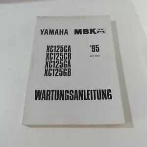 original Yamaha XC125 Cygnus Flame Werkstatthandbuch Reparaturanleitung Handbuch - Bild 1 von 3