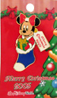 Disney World Merry Chistmas 2005 Minnie Stocking Pin - Limited Edition Of 2000