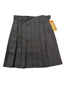 French Toast 6x Girls’ Grey Pleated School Uniform Knee Length Skirt - Picture 1 of 7