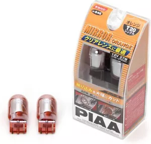 PIAA Turn signal Halogen Bulb T20 Single Orange 2 pieces 12V/27W H-646 - Picture 1 of 3