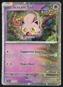 Scream Tail Alternate Cosmos Galaxy Holo Variant Temporal Forces Pokemon 077/162 - Picture 1 of 2