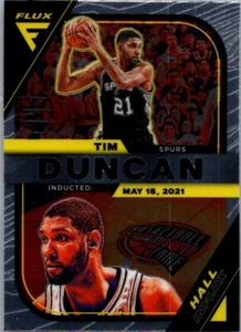 2022-23 Panini Flux - Hall Influx #3 Tim Duncan San Antonio Spurs - Picture 1 of 2