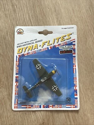 Dyna-Flites Messerschmitt Bf-109 1994 Alemania metal fundido a presión Zylmex sellado🍁 Foto 1 de 4