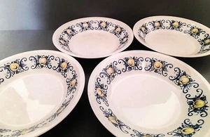 Villeroy & Boch Cadiz (1967) 4 Soup Plate / Soup Plates Vintage Porcelain - Picture 1 of 4