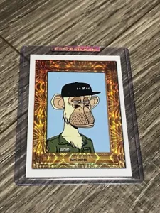 BORED APE G.A.S. Trading Card IRL #10 BAYC #8280 Card GOLD FOIL 31/100 GAS - Picture 1 of 2