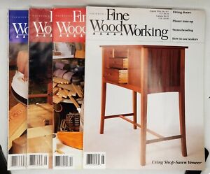 1994 FINE WOODWORKING Magazines - 4 Issues - Excellent