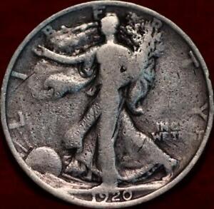 1920-S San Francisco Mint Silver Walking Liberty Half