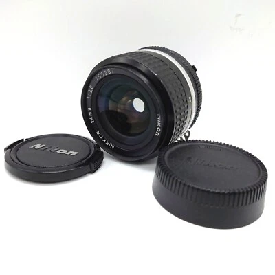 Excellent+++  Nikon Nikkor AI-S 24mm f2.8  from Japan Tested Lens. - Image 1 of 4