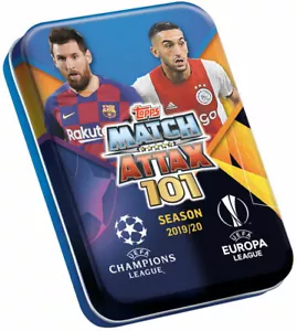Topps Match Attax 101 - 2019/20 - 1x Mini Tin inkl.Limited Edition Motiv Messi - Bild 1 von 1