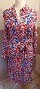 Tommy Hifliger Blusenkleid Hemdblusenkleid Maxikleid Gr. 42 NEU 189€ Viskose - Bild 1 von 5