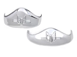 Harley Davidson chrome fender tip set  G W EL FL VT 50-0504 - Bild 1 von 2