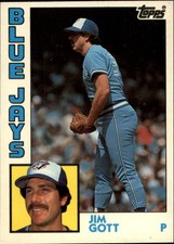 1984 (BLUE JAYS) Topps Tiffany #9 Jim Gott