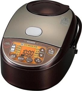 Kuchenka do ryżu Zojirushi IH (5,5 szklanki) Super Cook Brown NW-VC10-TA 100V NOWA - Zdjęcie 1 z 8