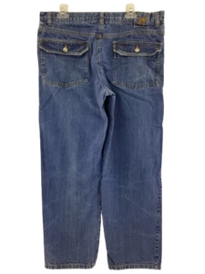 MTV Gear Vintage  Mens  Music Television Relaxed fit Denim Clothing Y2K Sz 36X31 - Picture 1 of 10