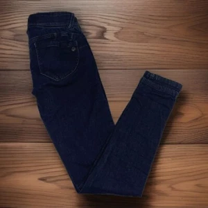 Democracy Ab Solution Womens 2 Skinny Dark Blue Jeans - Picture 1 of 12