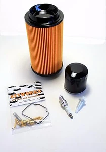 KIT DE PUESTA A PUNTO POLARIS SPORTSMAN 500 96-00 Filtro de aceite aire combustible Carburador Reconstrucción Chispa - Imagen 1 de 2
