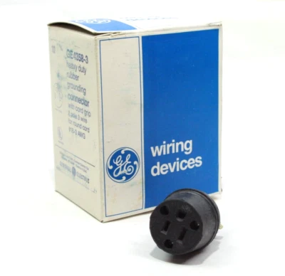 General Electric GE4358-3 2 полюса 3 провода 16-3 AWG круглый шнур - Изображение 1 из 4