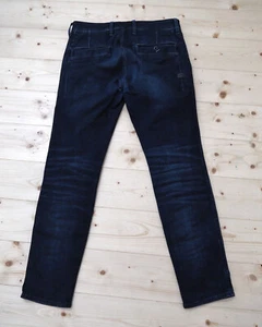 G-Star Herren 3301 Slim Jeans Hose W31 L32 Raw Denim G537 - Picture 1 of 2