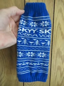 Skyy Vodka Knit Bottle Sock Coozie - Picture 1 of 2