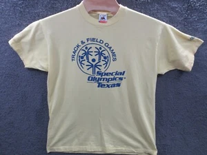 Vintage 80s/90s SPECIAL OLYMPICS TEXAS Track & Field Games Men's XL T-shirt USA - Picture 1 of 13