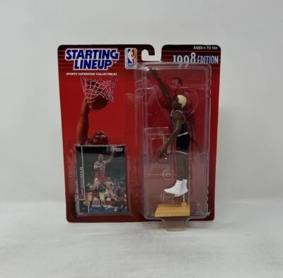 Dennis Rodman Chicago Bulls (Pelo Blanco) Edición 1998 ¡¡Alineación inicial de la NBA!!! Foto 1 de 4