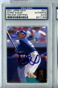 ICHIRO SUZUKI RC AUTO 2001 UPPER DECK PSA AUTHENTIC AUTO - Bild 1 von 1