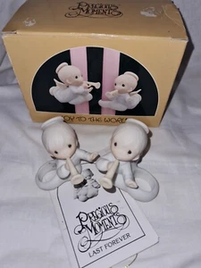 Precious Moments Joy To The World candle climbers E2344 Never used 1982 - Picture 1 of 2