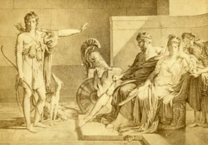 France Lille Museum Painting Greece Antiquity Old CDV Photo Benoit 1865 - Picture 1 of 3