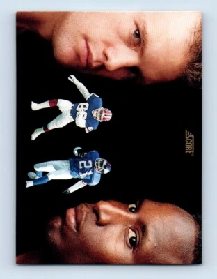 1991 Score Steve Tasker/Reyna Thompson Buffalo Bills/New York Giants #331 - Image 1 of 2