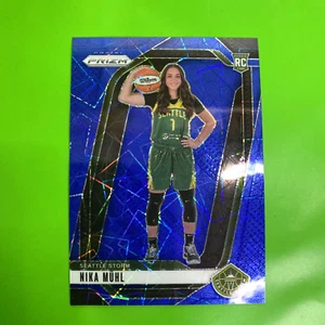 2024 WNBA Panini Prizm #146 Nika Muhl Blue Lazer Prizm RC - Picture 1 of 16