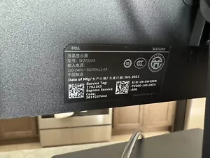 Dell SE2722HX 27 inch LED Monitor - Picture 1 of 7