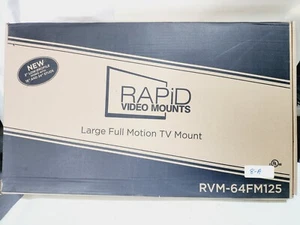 Soporte de TV de montaje rápido de video RVM-64FM125 montaje completo en pared - Imagen 1 de 2
