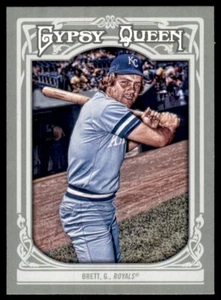 2013 TOPPS GYPSY QUEEN GEORGE BRETT KANSAS CITY ROYALS #230 - Picture 1 of 2