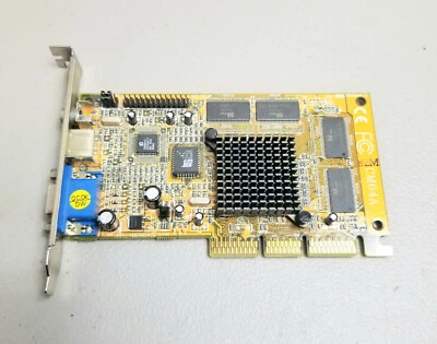 NVidia Riva TNT2 FCC CM64A Graphics Card for AGP PowerMac G4 - VGA/S-Video/Comp - Image 1 of 4