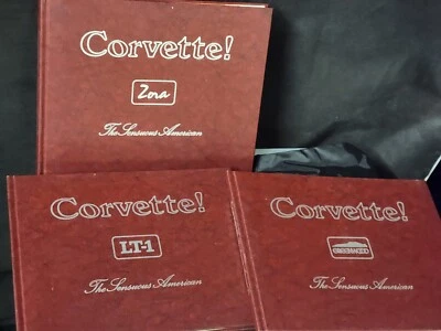 Corvette! The Sensuous American In 3 Volumes 1977-1, 1977-2, 1977-3 with Posters - Image 1 of 4