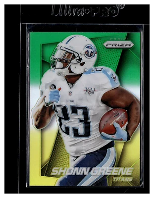 2014 Panini Prizm Neon Green Yellow #122 Shonn Greene - Image 1 of 2