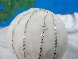 925Er Silver Chain Chain Chains 60 CM Silver - Picture 1 of 1