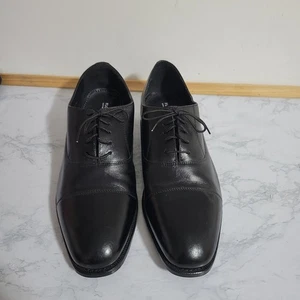 Herren Florsheim Est. Schwarze elegante Lederschuhe von 1892, Größe 13D - Bild 1 von 6
