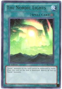 Tarjeta Yu-Gi-Oh - STOR-EN087 - LAS LUCES NÓRDICAS (holo ultra raro) - Casi nueva - Imagen 1 de 1