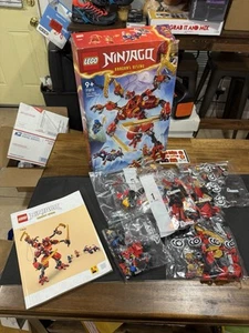 LEGO NINJAGO: Kai's Ninja Climber Mech (71812) Damage Open Box - Picture 1 of 6