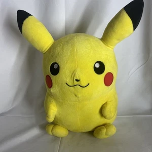 Pokemon Pikachu 2022 Plush Plush Stuffed Animal Toy Factory Yellow Pika 13” - Picture 1 of 5