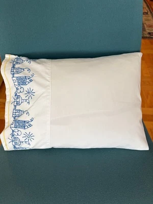 Funda de almohada de algodón italiano DESIGNERS GUILD + almohada de plumas de plumón / Nueva Foto 1 de 4