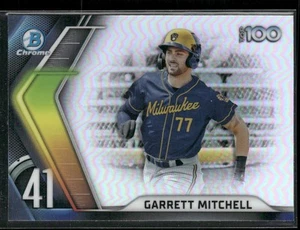 Garrett Mitchell 2022 Bowman Bowman Scouts' Top 100 Refractor Holo #BTP-41 - Picture 1 of 2