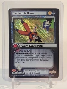 The Hero Is Down 124 Foil DBZ Score Ultra Rare Card Limited Dragon Ball Z - Bild 1 von 5