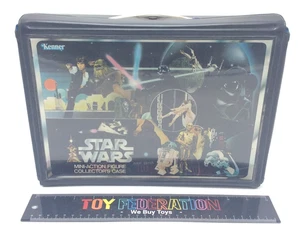 Vintage Kenner STAR WARS Mini-Carry Case W/ 24 Figures & Accessories - Picture 1 of 7