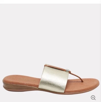 "Sandalias André Assous Featherweights 1"" para mujer US 8 EU 39 cojín platinos" Foto 1 de 4